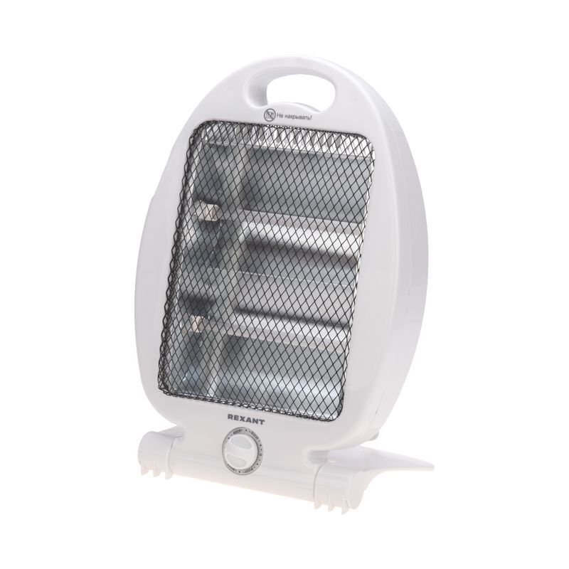 Обогреватель электрический инфракрасный настольный 0,8кВт с кварцевыми трубками, с складным основанием REXANT 60-0057