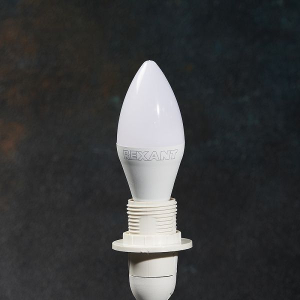 Лампа светодиодная Свеча (CN) 11,5Вт E14 1093Лм 2700K теплый свет REXANT - Фото 5