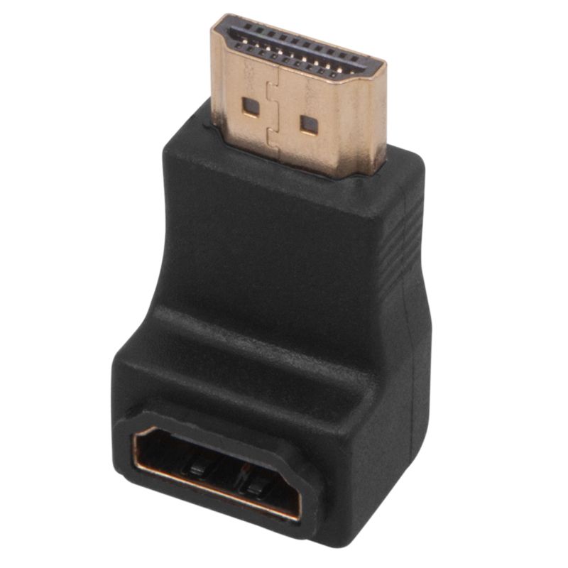 Переходник штекер HDMI - гнездо HDMI, угловой REXANT - Фото 2