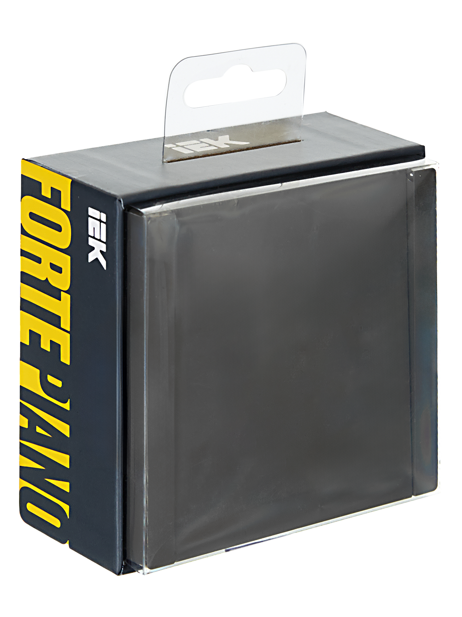 FORTE&PIANO Выключатель 1-клавишный 10А FP301 серый IEK - Фото 2