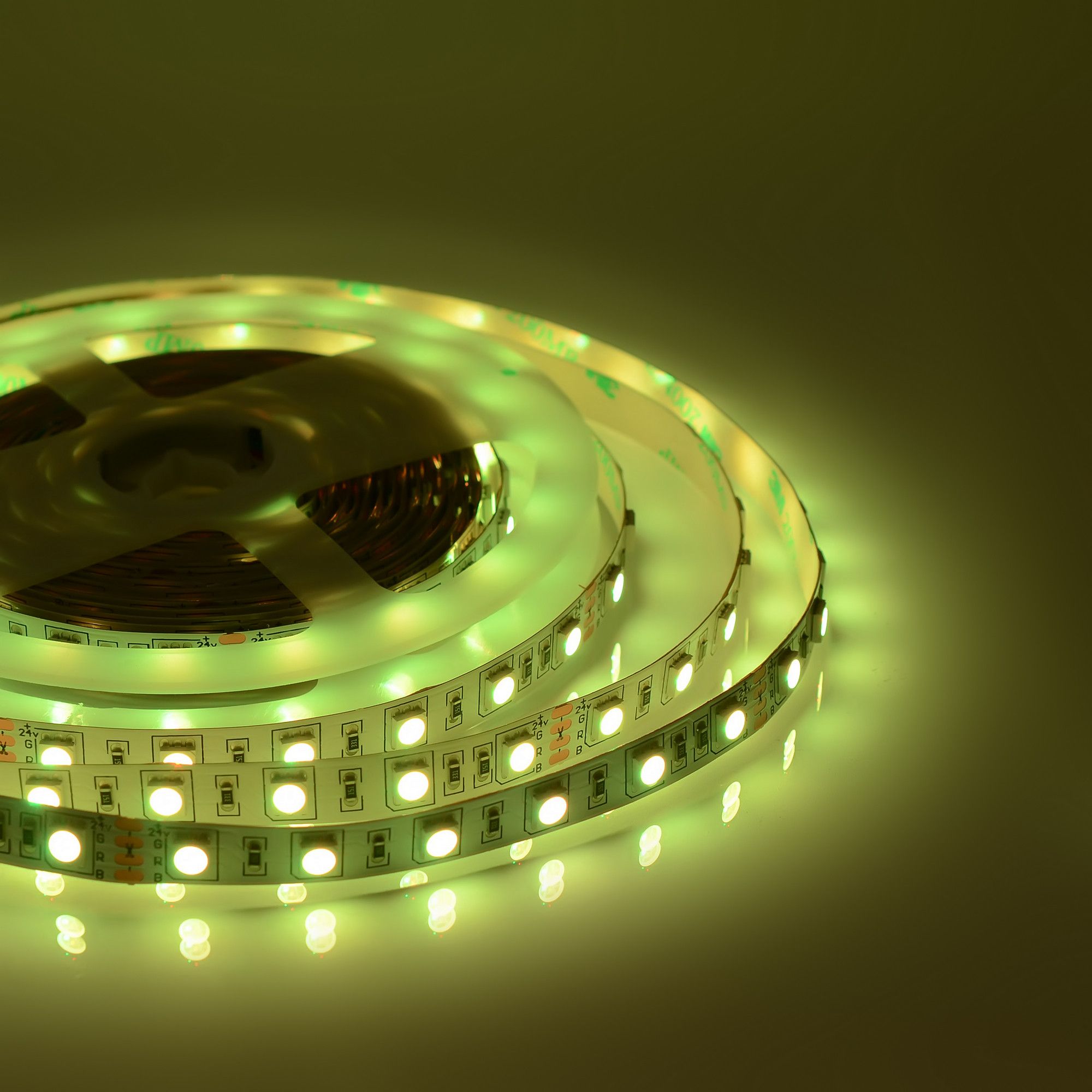 Лента светодиодная smd5050 60д/м 24В IP20 5м RGB Apeyron - Фото 11