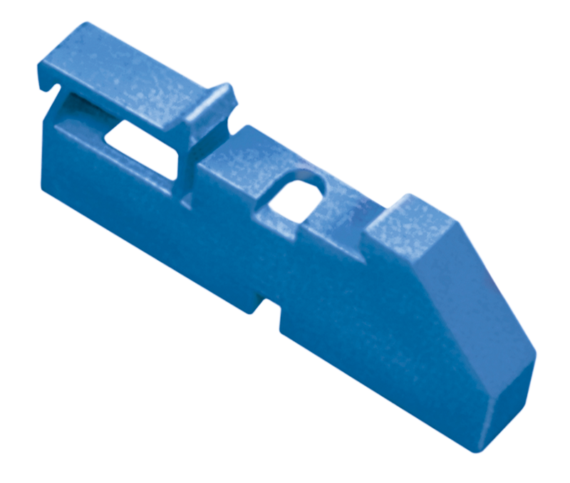 Изолятор DIN синий IEK YIS22