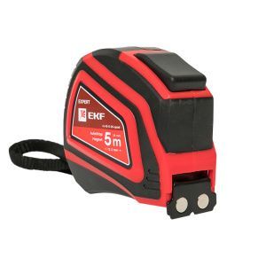 Рулетка измерительная РС-10 (5 м х 25 мм) EKF rs-10-5-25-quad