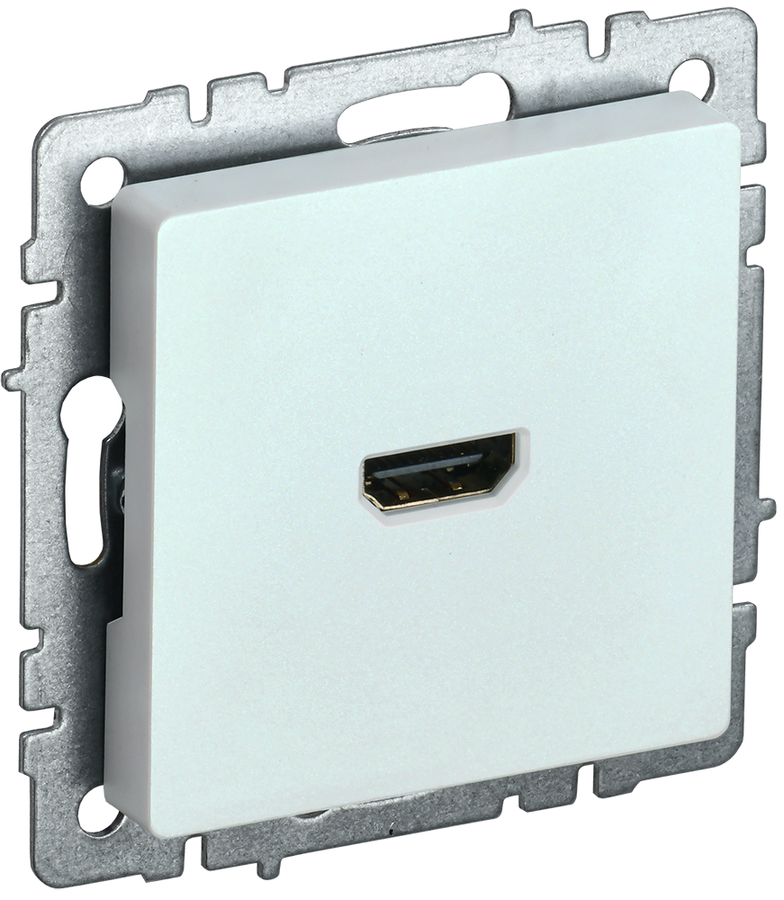 BRITE Розетка HDMI РHDMI-0-БрЖ жемчуг IEK
