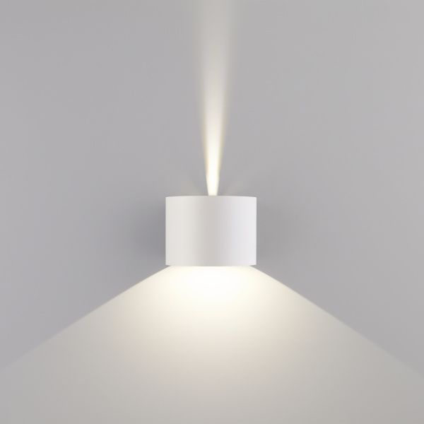 Светильник светодиодный уличный настенный Blade белый 1518 TECHNO LED Elektrostandard - Фото 3