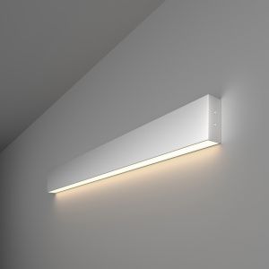 Светильник светодиодный линейный накладной односторонний 78см 15Вт 4200К матовое серебро 101-100-30- a041490