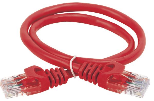 ITK Коммутационный шнур (патч-корд) кат.6 UTP 2м красный