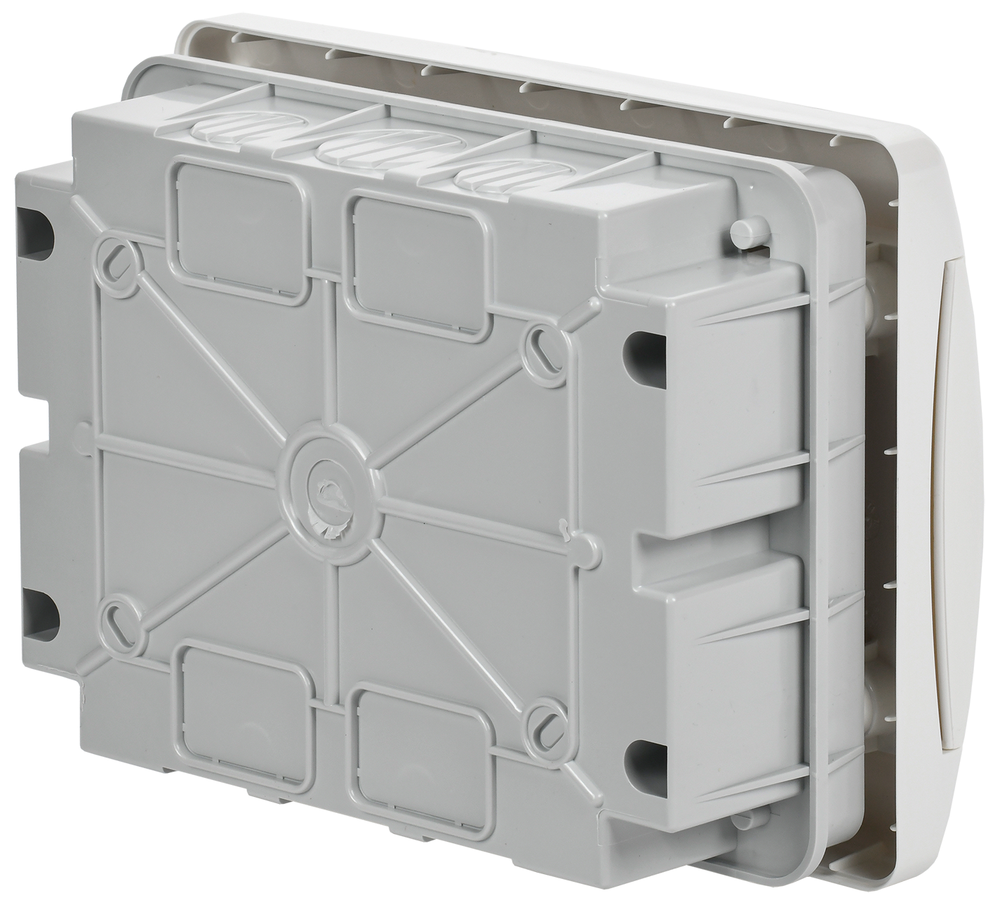 UNION Compact Корпус пластиковый ЩРВ-П-8 IP41 белая дверь IEK - Фото 4