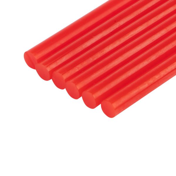 Стержни клеевые Ø7мм, 100мм, красные (6 шт/уп), блистер REXANT - Фото 3