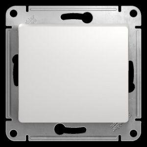 Выключатель 1-кл. СП Glossa 10А IP20 (сх. 1) 10AX механизм бел. SE GSL000111 GSL000111