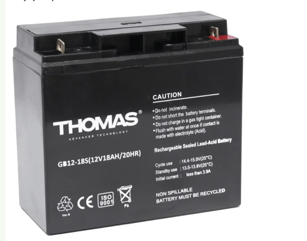 Аккумуляторная батарея Thomas GB 12-18S Ah
