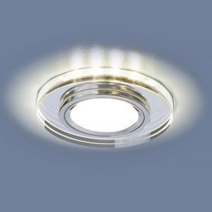 Светильник точечный со светодиодной подсветкой 2227 MR16 SL зеркальный/серебро Elektrostandard