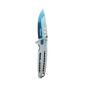 Нож складной полуавтоматический REXANT Blue - Фото 5