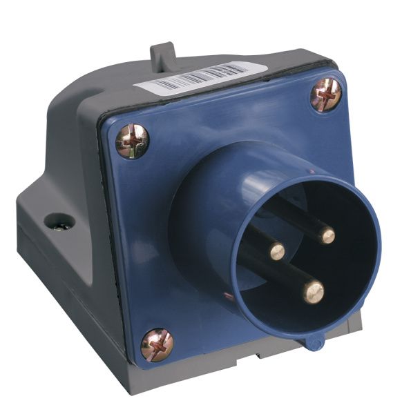 Вилка стационарная ССИ-513 2P+PE 16А 200-250В IP44 IEK PSR51-016-3