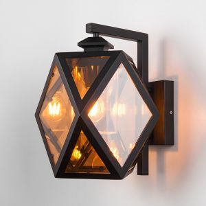 Светильник уличный настенный Ambra D IP33 35133/D черный Elektrostandard a056232
