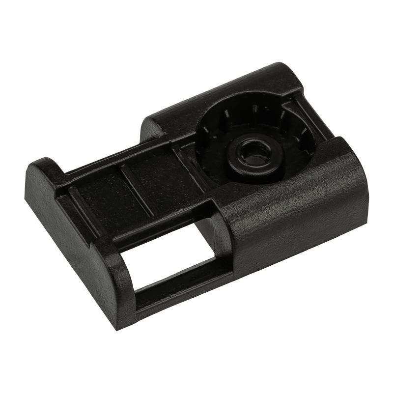 Площадка под стяжку для прямого монтажа, черная (100 шт/уп) REXANT 07-2106