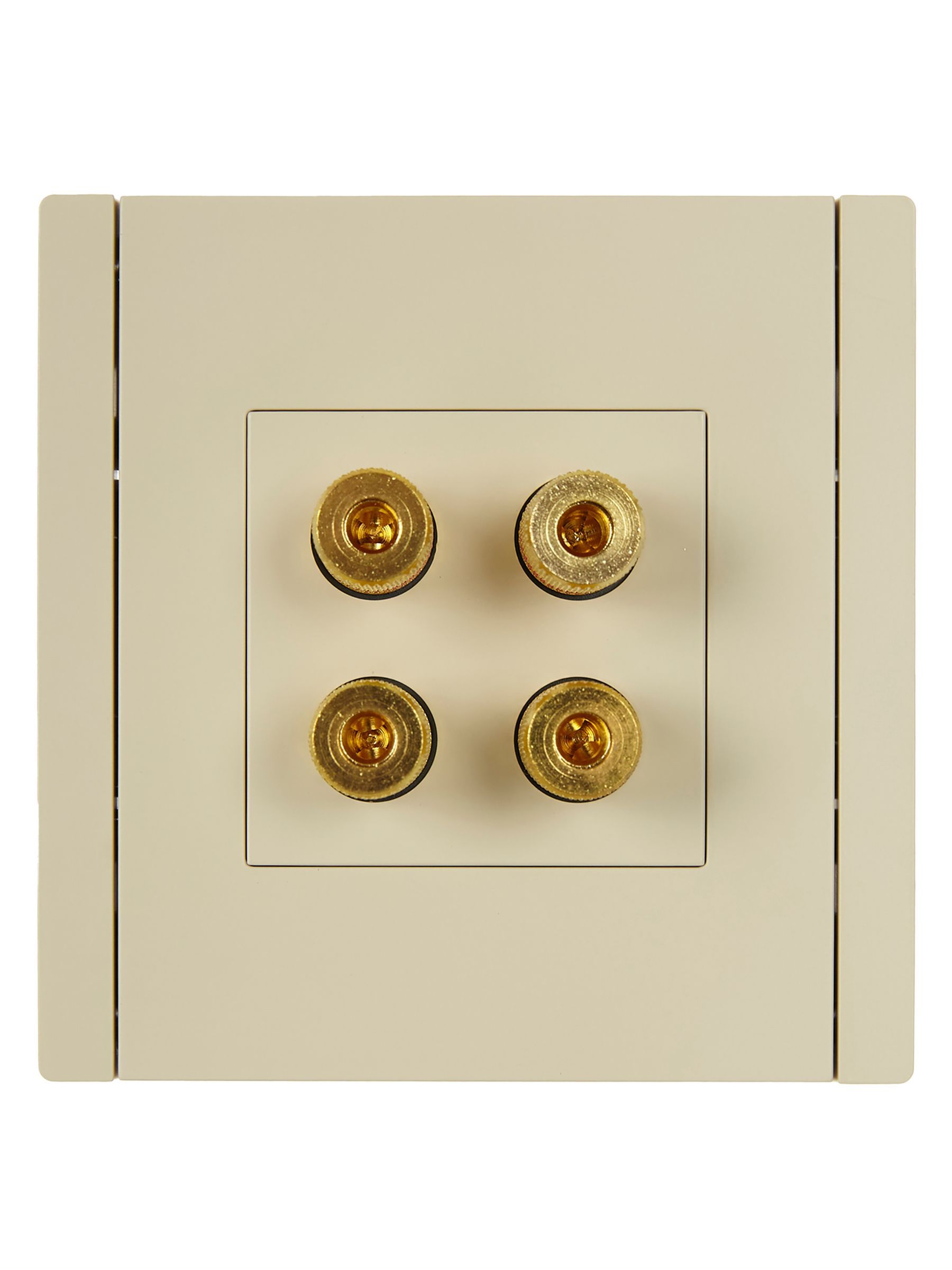 FORTE&PIANO Аудиорозетка 4-местная FP439 ваниль IEK - Фото 4