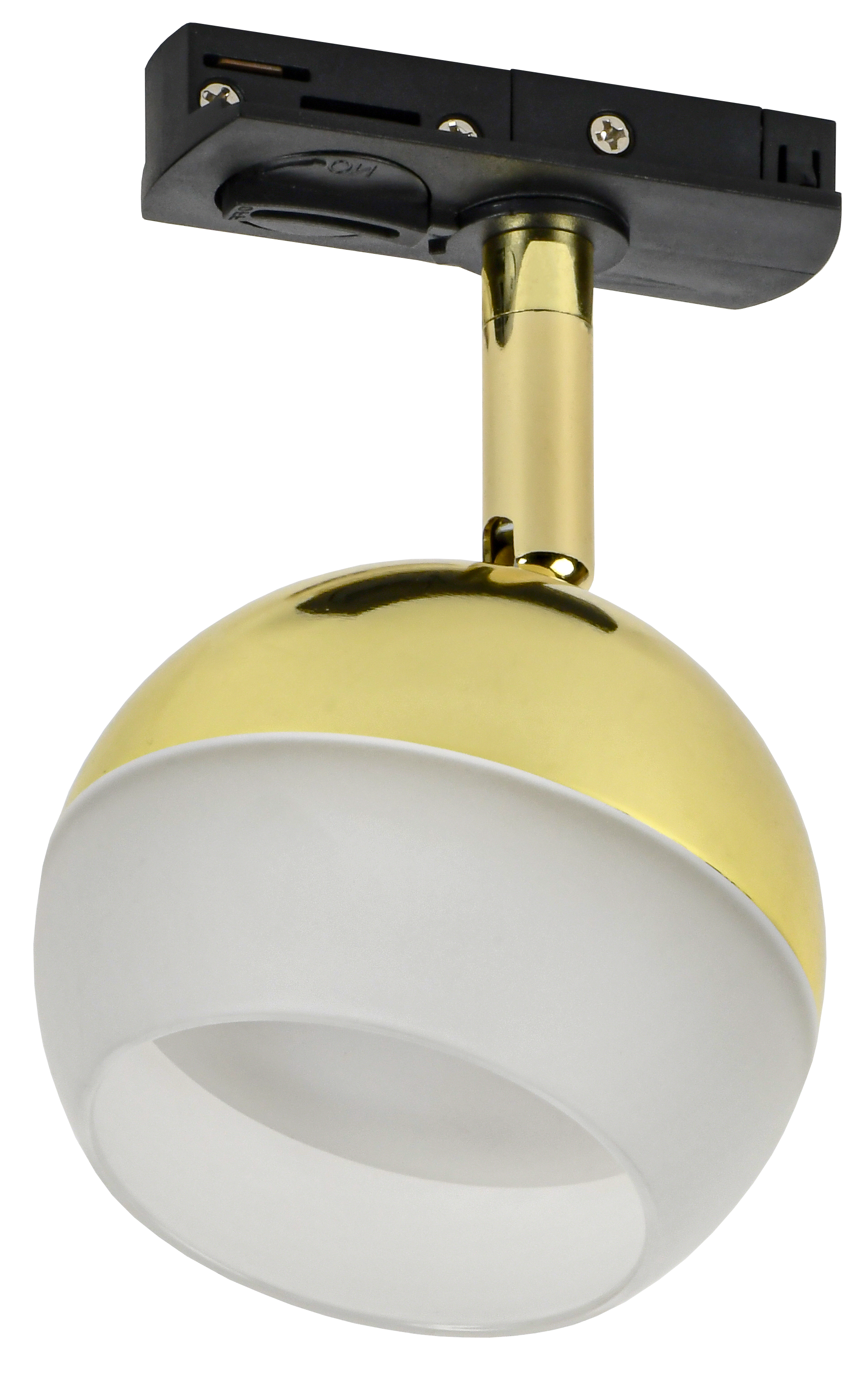 LIGHTING Светильник 4118 декоративный трековый поворотный под лампу GX53 золото IEK