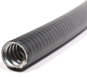 Металлорукав в пвх  изоляции МПГ нг  20  (50 м/уп.) черный ГОФРОМАТИК (ЗЭТАРУС) zeta42812