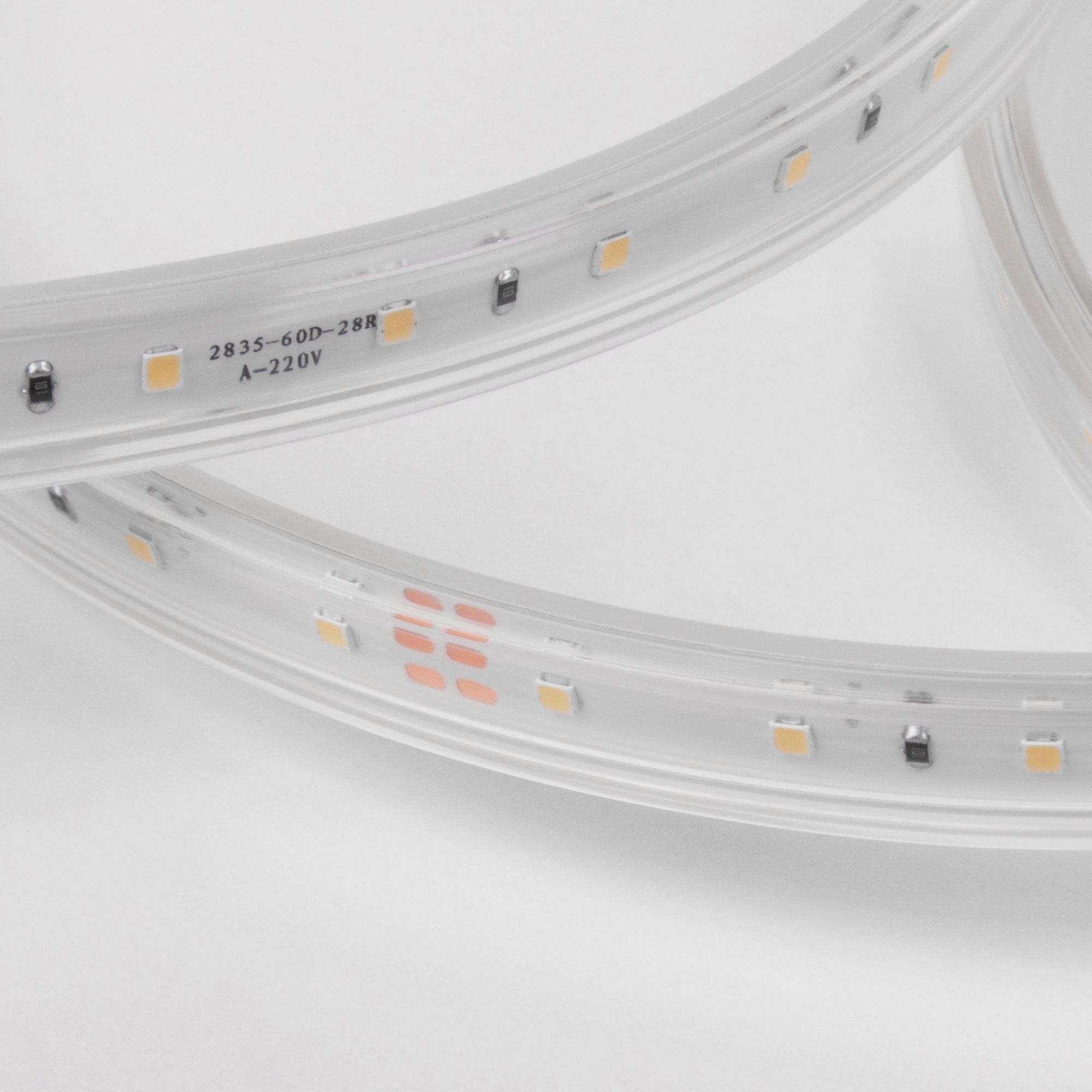 Лента светодиодная 220V 14,4W 120Led 2835 IP65 дневной белый, 50 м Elektrostandard - Фото 4