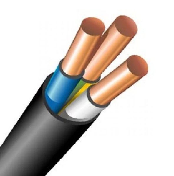 Кабель ВВГ нг(А)-LS 3х16 круглый BR-626