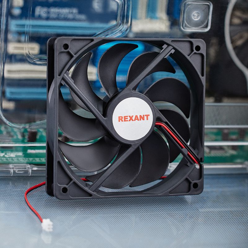 Вентилятор RХ 12025MS, DC 12В REXANT - Фото 2