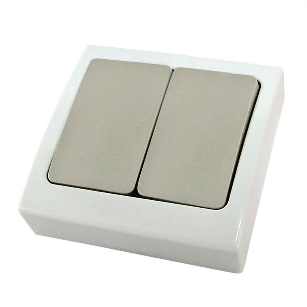 Выключатель 1-кл скрытой установки IP54 10А "Вуокса" TDM SQ1803-0101
