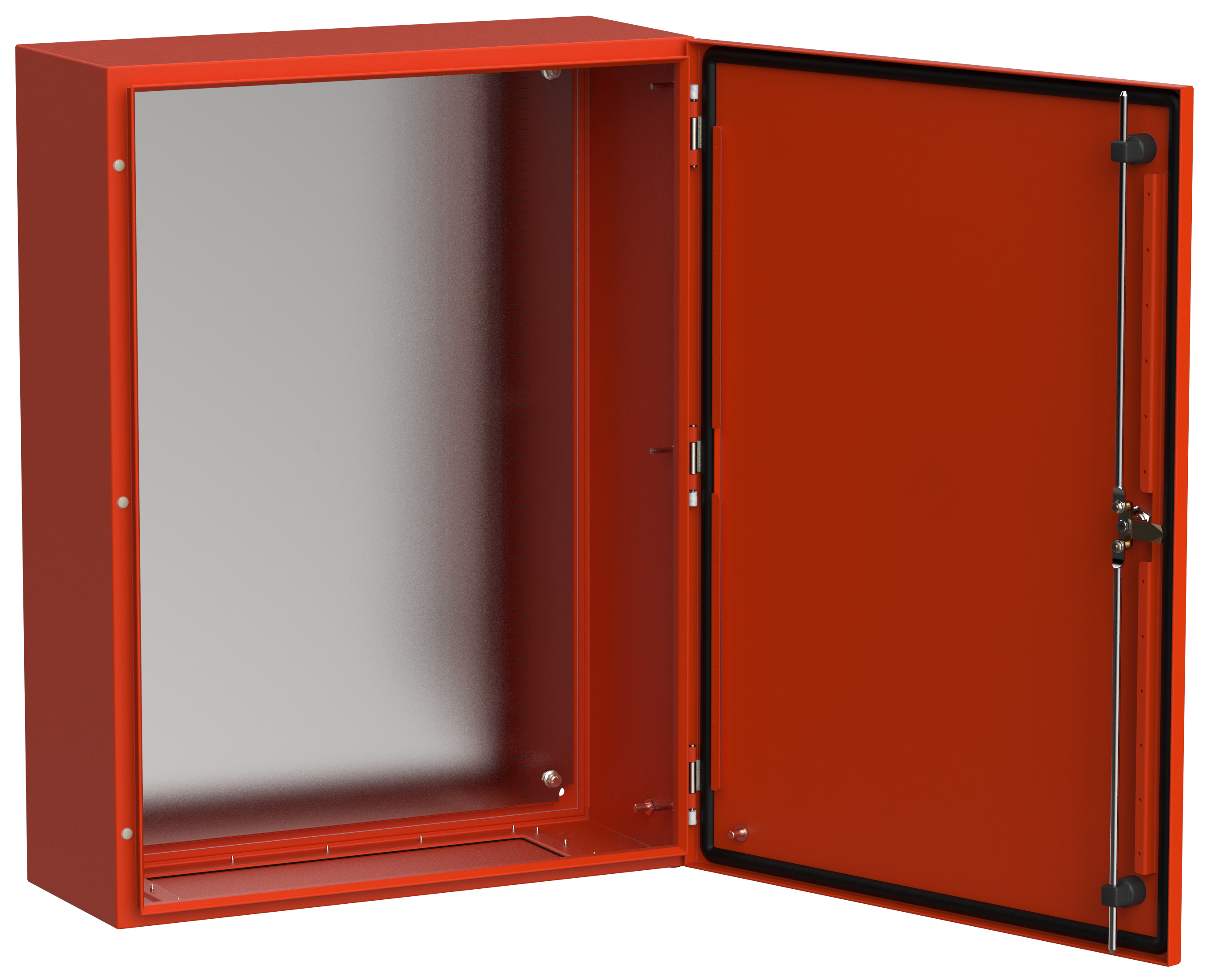 TITAN 5 Корпус металлический ЩМП-80.60.30 УХЛ1 IP66 RAL3020 красный IEK для установки электрооборудования