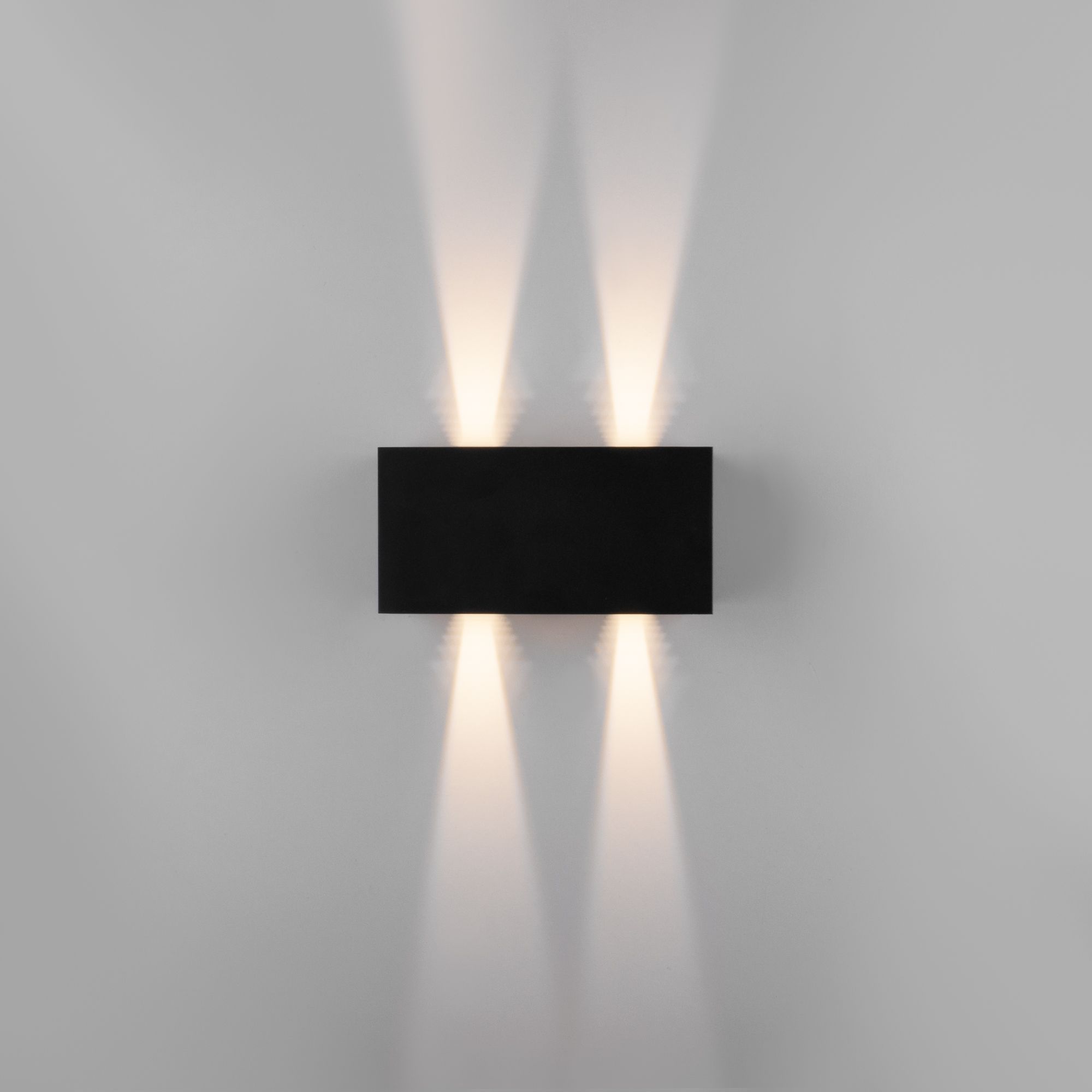 Светильник светодиодный уличный настенный WINNER DOUBLE LED IP54 35137/W черный Elektrostandard - Фото 7