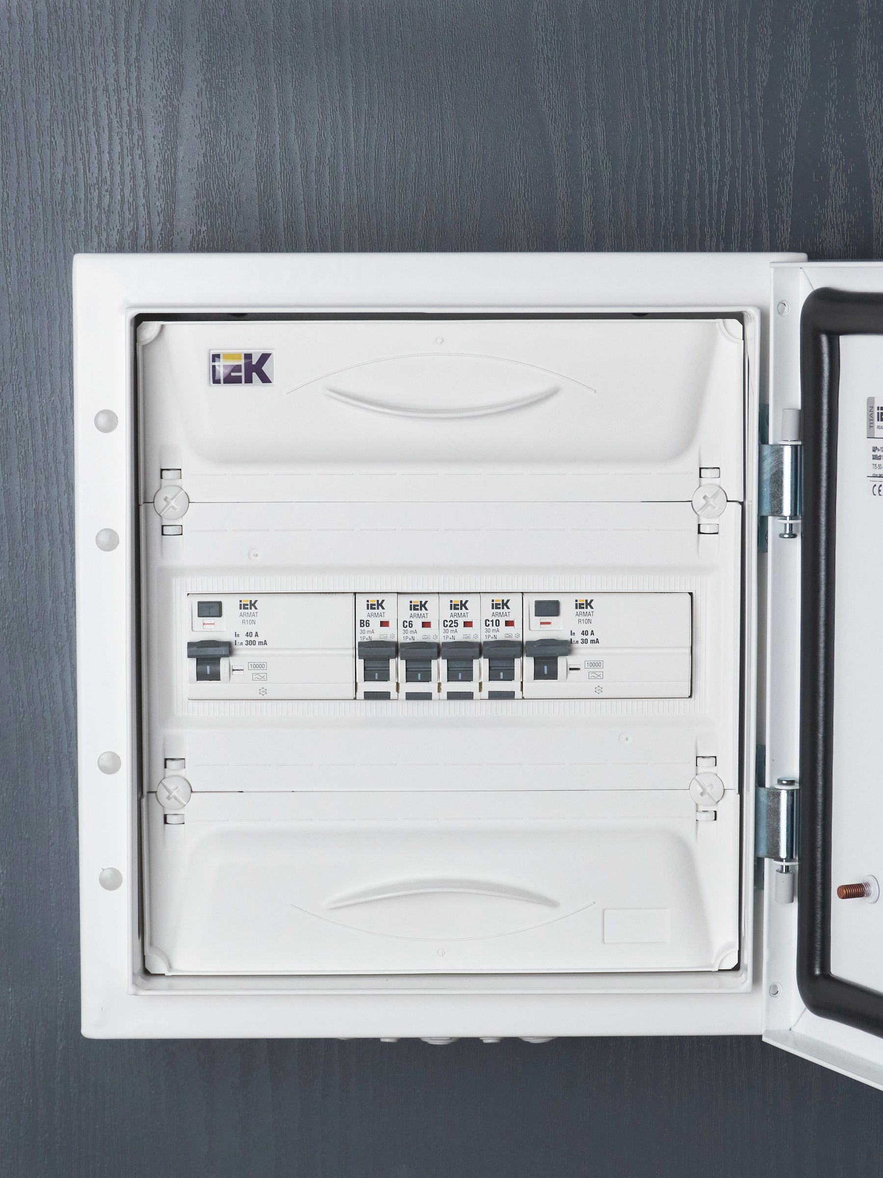 ARMAT Выключатель дифференциального тока R10N 4P 40А 300мА тип A IEK - Фото 7