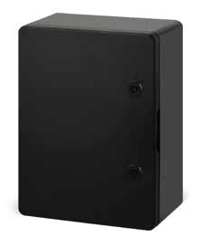 Корпус пластиковый ЩМПп 300х200х130мм IP65, черный DEKRON DEK-N-302013-65-B