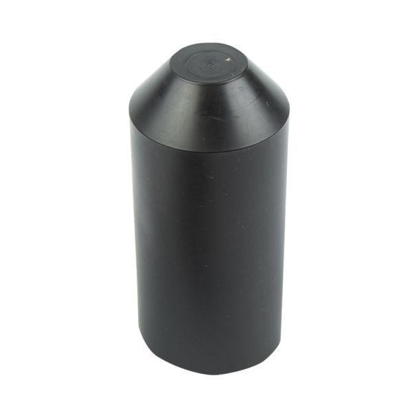 Термоусаживаемый колпак, (капа) 25,0/11,0 мм черный REXANT
