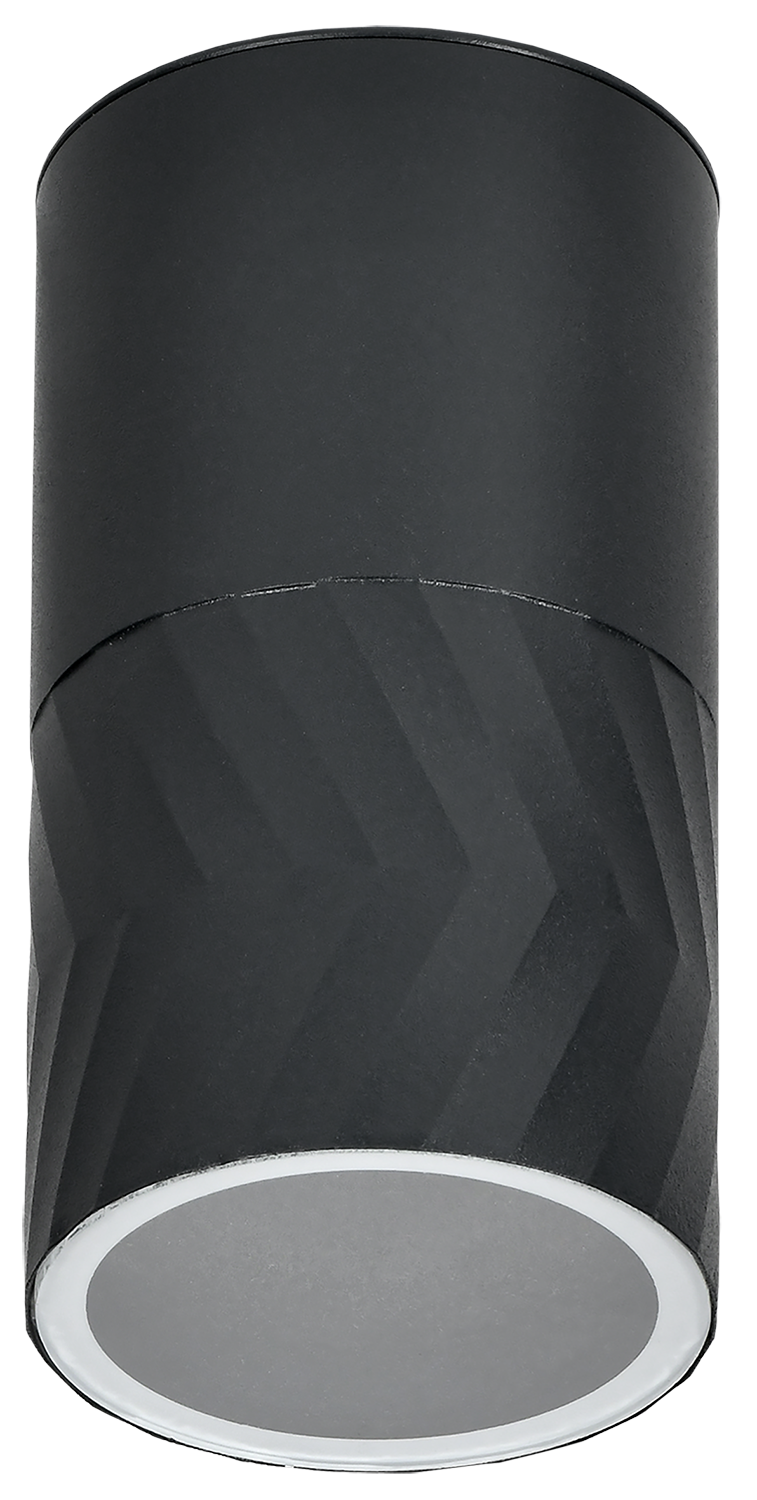 LIGHTING Светильник уличный 5110 потолочный под лампу GU10 IP65 черный IEK