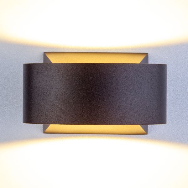 Светильник светодиодный уличный настенный Blinc черный 1549 TECHNO LED Elektrostandard - Фото 2