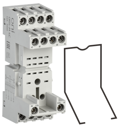 Розетка трёхъярусная ORS-M для реле ORM 4C ONI ORS-M-2-4-G