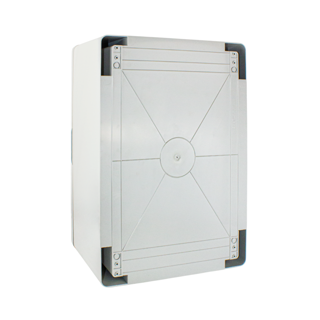 Корпус пластиковый КМПн-42 (3х14) 350х500х190 серая непрозрачная дверь IP65 DEKRON - Фото 5