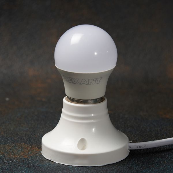 Лампа светодиодная Шарик (GL) 7,5Вт E27 713Лм 2700K теплый свет REXANT - Фото 4
