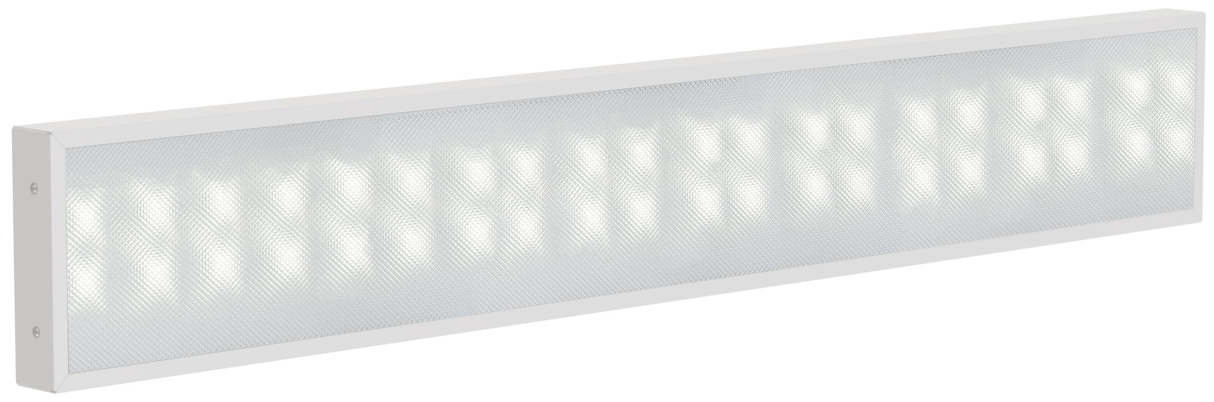 LIGHTING PRO Светильник светодиодный ДВО 1031 30Вт 5000К IP40 1195х180мм призма IEK - Фото 5