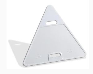 Бирка маркировочная У-136 (Треугольник) белая (100шт) 43Б27У136Н