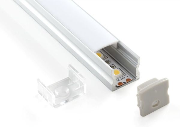 Комплект заглушек для накладного алюминиевого профиля светодиодной ленты (10 пар) ZLL-2-ALP001-R Elektrostandard
