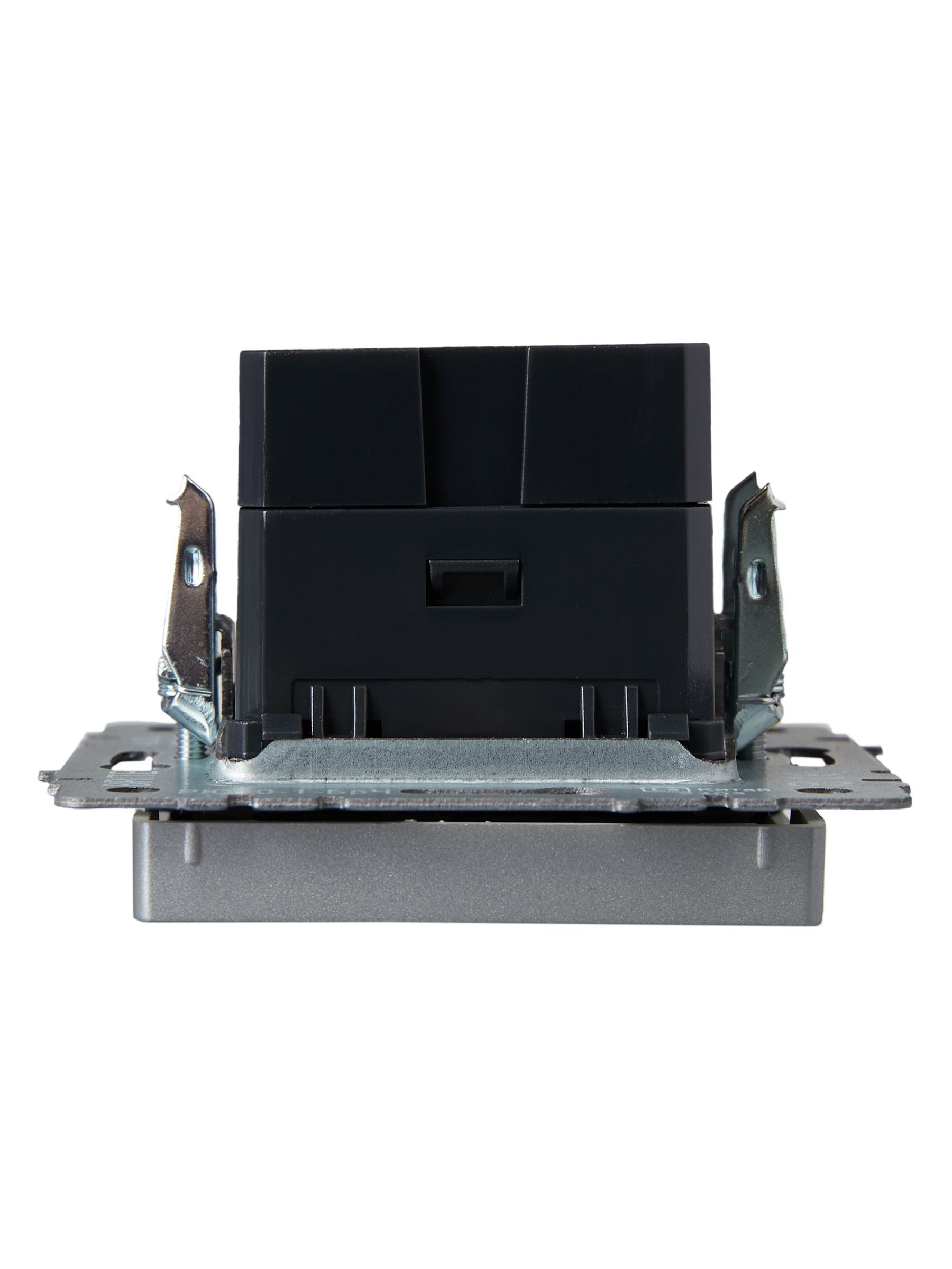 BRITE Розетка USB A+C 18Вт РЮ11-1-БрА алюминий IEK - Фото 3