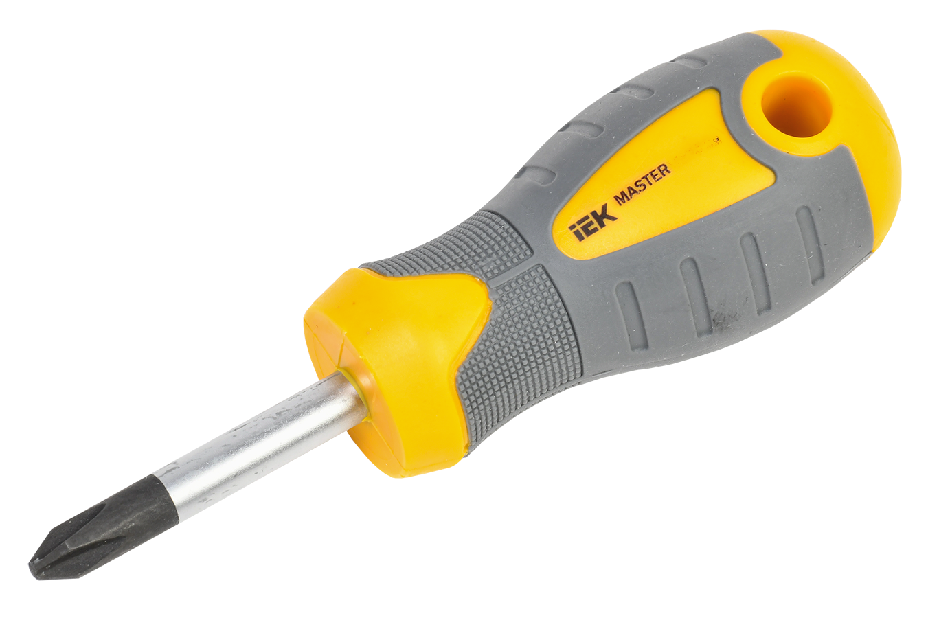 Отвертка крестовая MASTER Ph2х38мм IEK