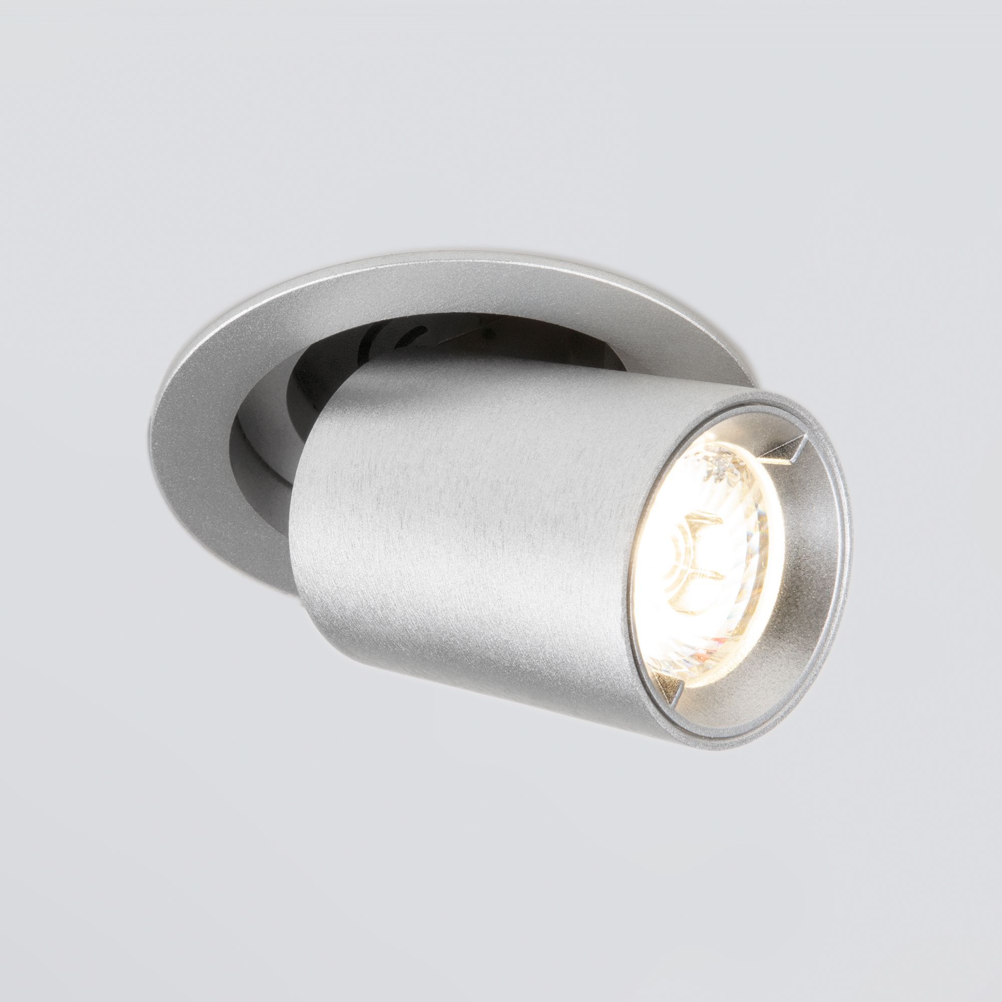 Светильник светодиодный встраиваемый точечный 9917 LED 10W 4200K серебро Elektrostandard - Фото 6
