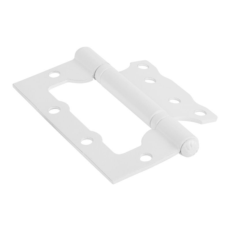 Петля накладная универсальная 100 белая ЧЕТЫРЕ СЕЗОНА 79-1032