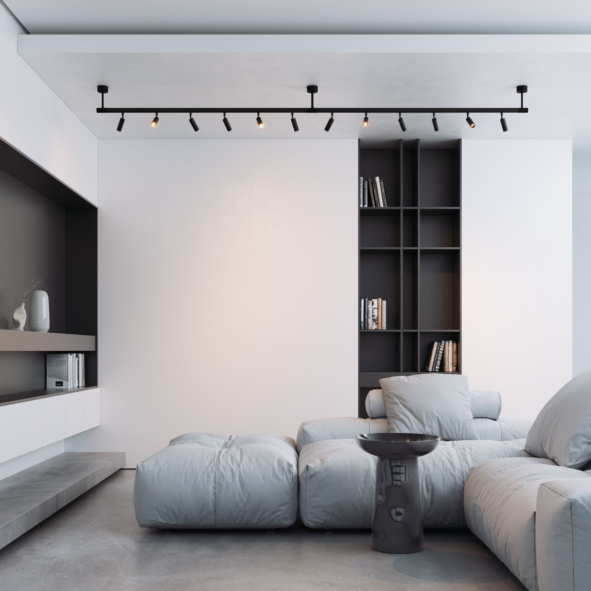 Module System Декоративная гибкая стойка без питания (черный) - Фото 4