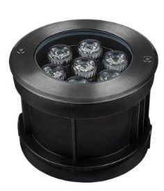PGR  R120   7w 4000K Сhrome (грунтовый встраиваемый) IP65 Jazzway 5006607