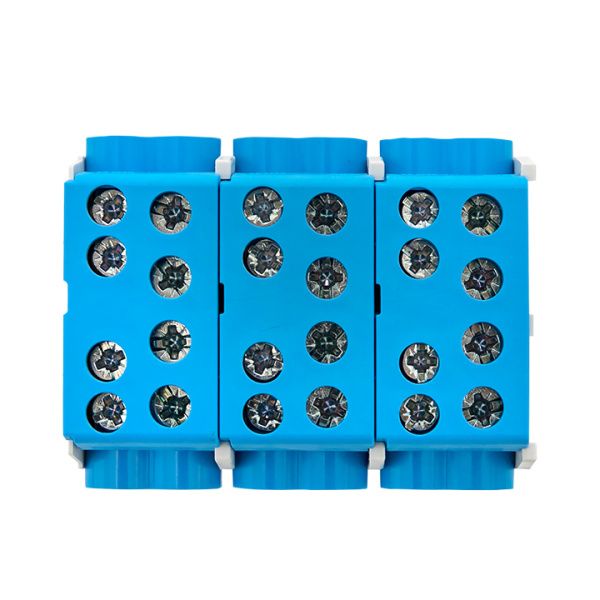 Клемма распределительная КСР с двойным винтом 2x35/2x25 cиняя EKF - Фото 10