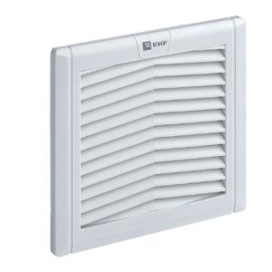 Вентиляционная решётка с фильтром 124x124 мм IP54 EKF PROxima EXF52