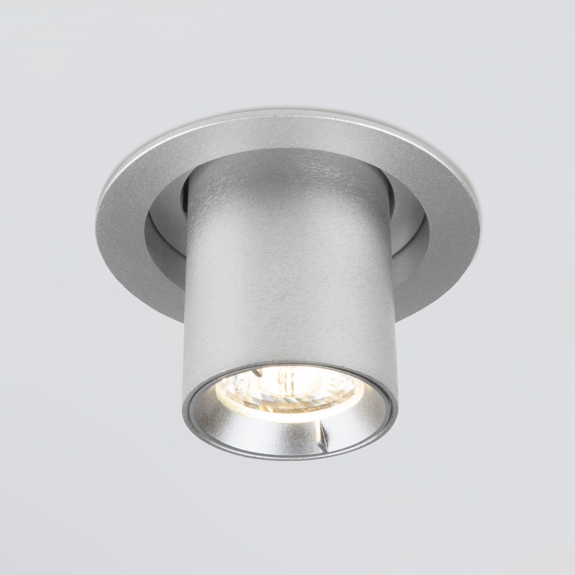 Светильник светодиодный встраиваемый точечный 9917 LED 10W 4200K серебро Elektrostandard - Фото 2