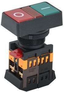 Кнопка РPВВ-30N "I-O" d=30мм неон/240В 1з+1р IEK BBD20-PPBB-K51